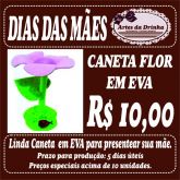 Caneta Flor em EVA