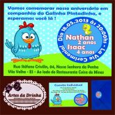 200 Convites Personalizados + 400 Convites Individuais