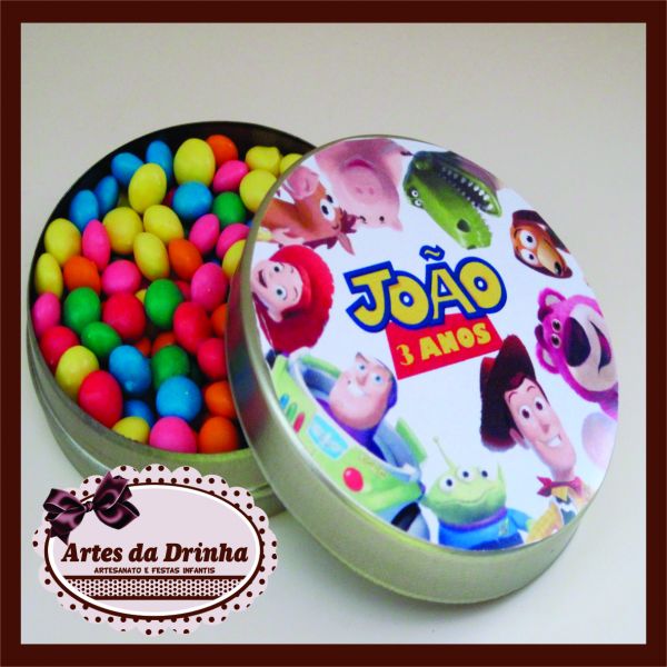 Latinha Personalizada com Mini Confetes